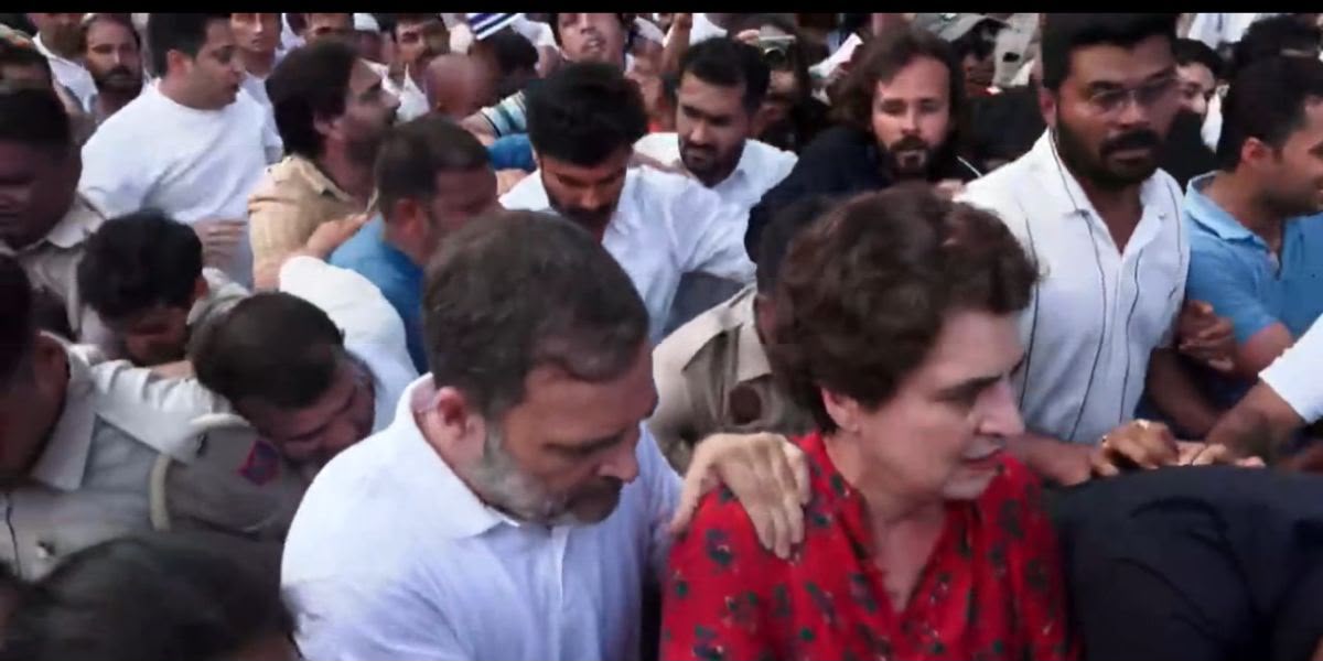 दिल्ली में सुप्रीम कोर्ट की ओर विरोध मार्च: राहुल गांधी और विपक्षी नेताओं का जनाक्रोश