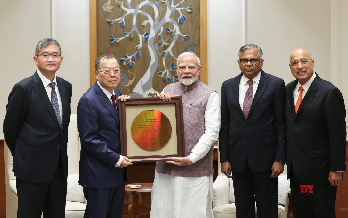 PSMC keen to invest more in india's chip ambitions, Chandrasekaran says tata engineers ready for taiwan training