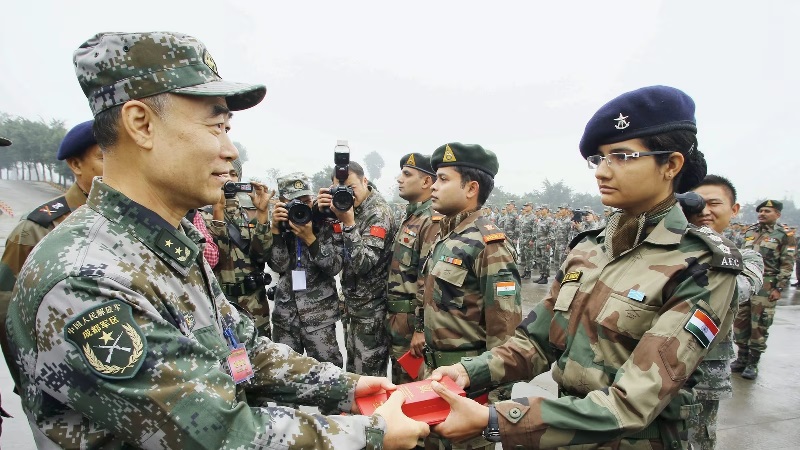 Peace initiative on india-china border, withdrawal of troops from demchok and depsang areas in ladakh
