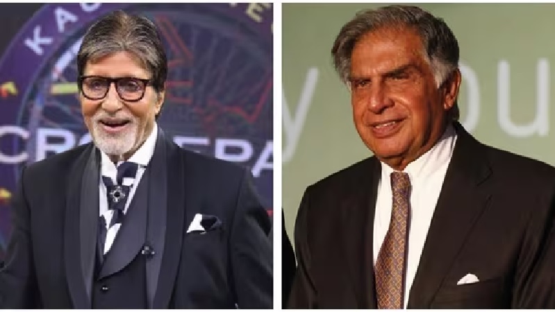 Amitabh bachchan shares a memory of ratan tata simplicity and humility