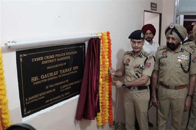 DGP gaurav yadav inaugurates cyber â€‹â€‹crime police station