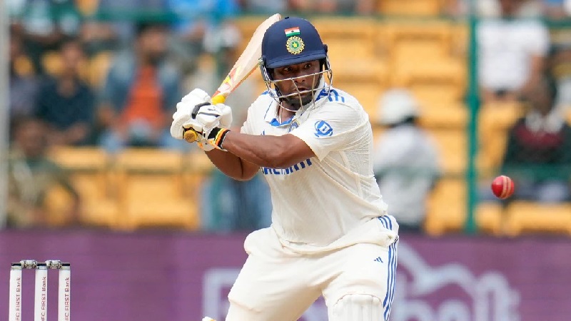 Sarfaraz khan century and pant partnership helped india make a strong comeback in the first test