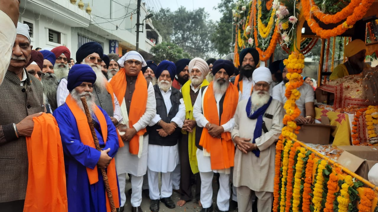 à¨¸à©à¨°à©€ à¨—à©à¨°à©‚ à¨¨à¨¾à¨¨à¨• à¨¦à©‡à¨µ à¨œà©€ à¨¦à©‡ à¨ªà©à¨°à¨•à¨¾à¨¸à¨¼ à¨ªà©à¨°à¨¬ à¨¨à©‚à©° à¨¸à¨®à¨°à¨ªà¨¿à¨¤ à¨—à©à¨°à¨¦à©à¨†à¨°à¨¾ à¨¸à©‹à¨¡à¨² à¨›à¨¾à¨‰à¨£à©€ à¨¨à¨¿à¨¹à©°à¨— à¨¸à¨¿à©°à¨˜à¨¾à¨‚ à¨µà¨¿à¨–à©‡ à¨¸à¨œà¨¾à¨‡à¨† à¨¨à¨—à¨° à¨•à©€à¨°à¨¤à¨¨