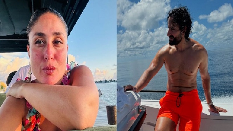 Kareena kapoor shared beautiful pictures from maldives vacation, her no makeup look won hearts