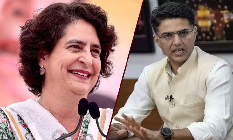 Sachin pilot: Priyanka gandhi will raise voice on issues of women and youth in parliament