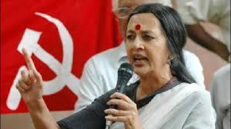 CPI(M)'s brinda karat attacks BJP, "Made Jharkhand 'lootkhand'