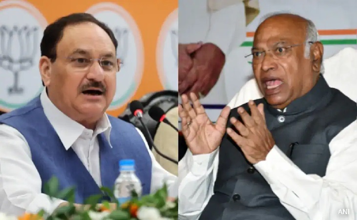 Kharge letter to the president on manipur violence, new political confrontation between BJP and congress