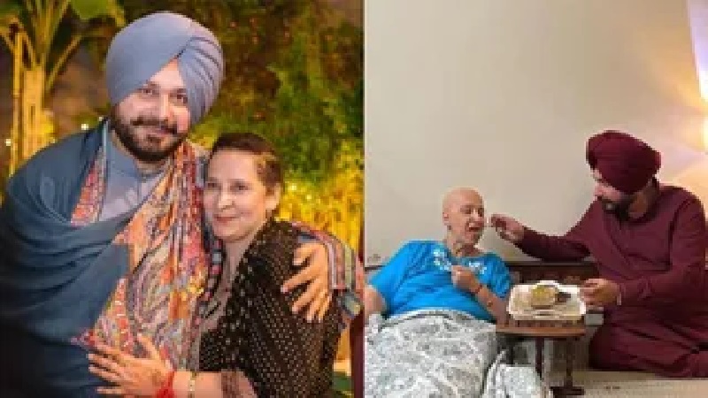 Signs of navjot sidhu return to politics, shared the happiness of wife navjot kaur being cancer free