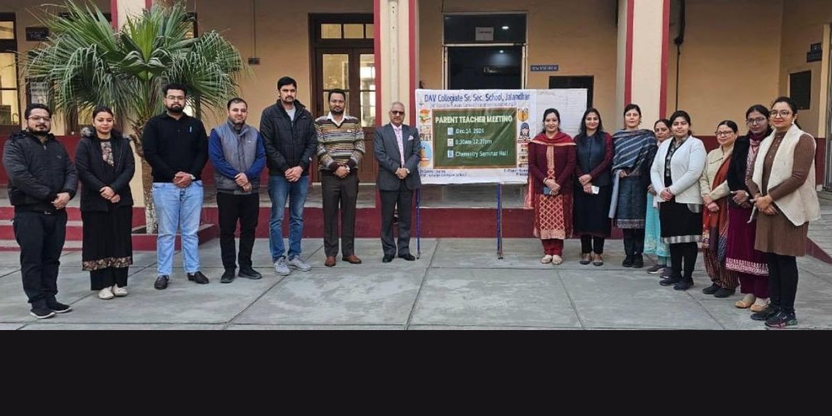 Parent-Teacher Meeting at DAV Collegiate Senior Secondary School