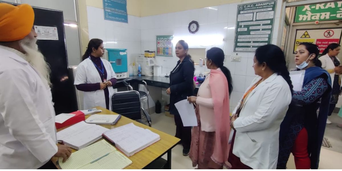 Inspection of CHC Adam Pur in the Second Phase of Kayakalp