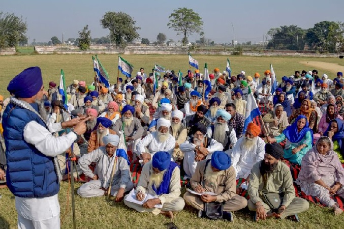 Final preparations for the farmers march from shambhu to delhi are complete