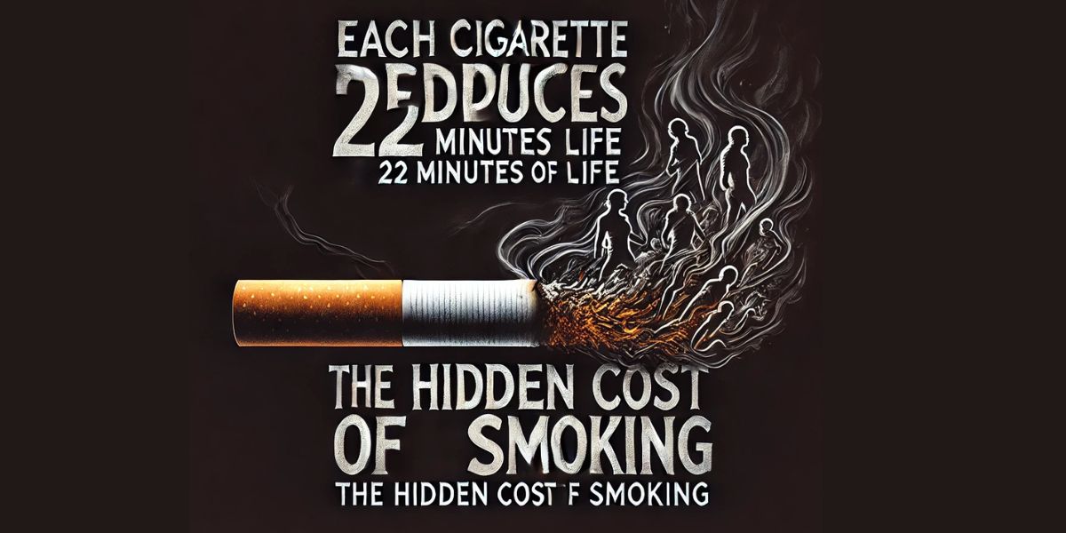 Each Cigarette Reduces 22 Minutes of Life: The Hidden Cost of Smoking