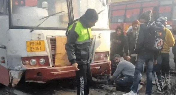Roadways Bus Accident in Jalandhar: One Dead, Two Injured in RaoWali Crash