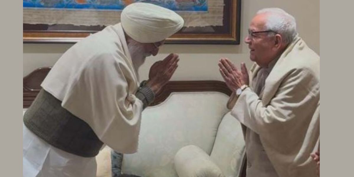 Dera Beas Chief Baba Gurinder Singh Dhillon Visits Jalandhar, Meets Chopra Family