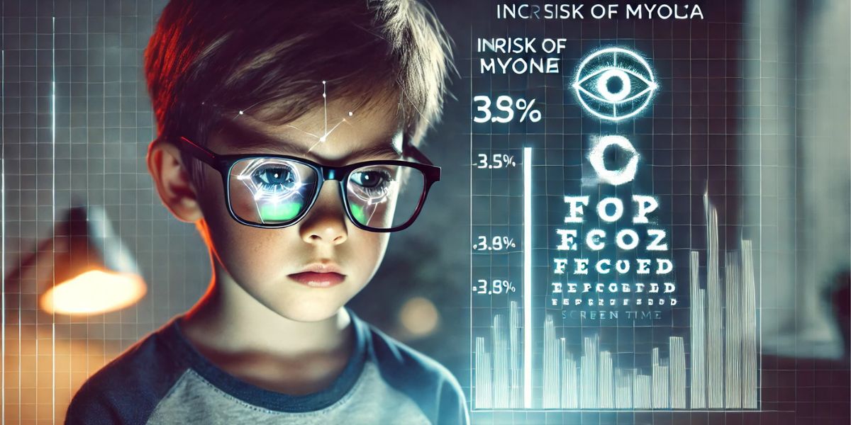 Just 1 Hour of Screen Time Increases Myopia Risk by 21% â€“ Study