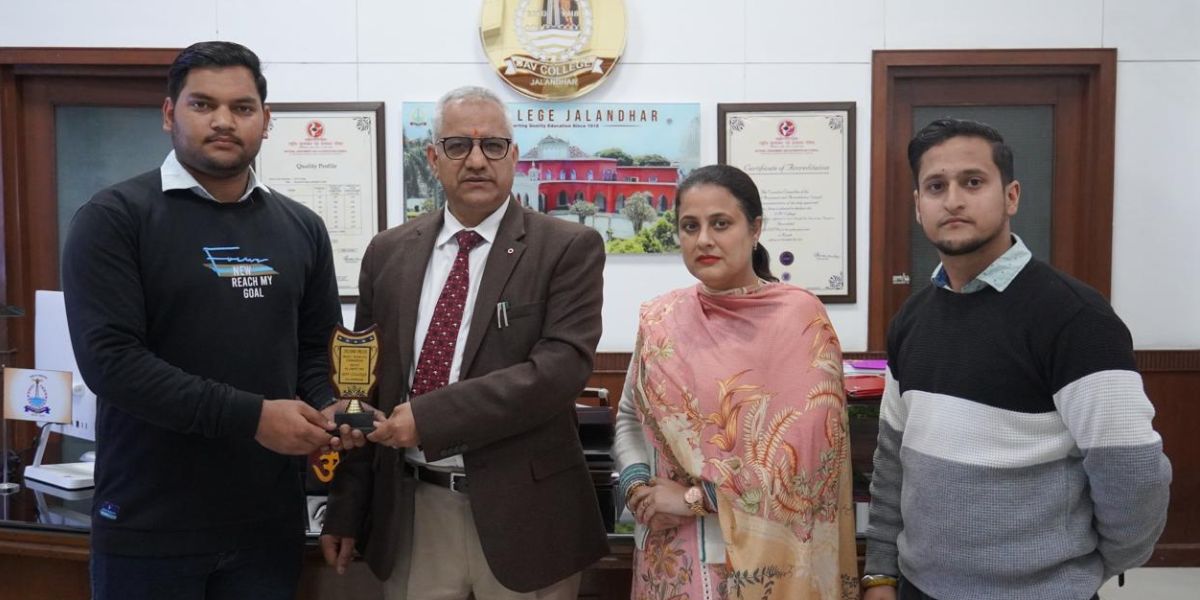 DAV College, Jalandhar Organizes Reel Making Competition in Postgraduate Journalism & Mass Communication Department
