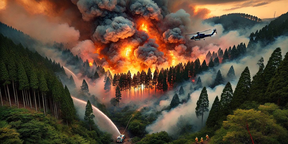 Japan Faces Worst Wildfire in 50 Years, Massive Blaze After Los Angeles Inferno