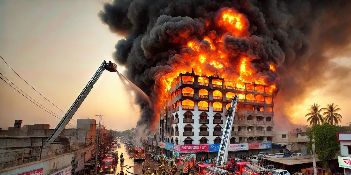 Massive Fire Breaks Out in Jalandhar, Over 25 Fire Brigades Rushed to Spot