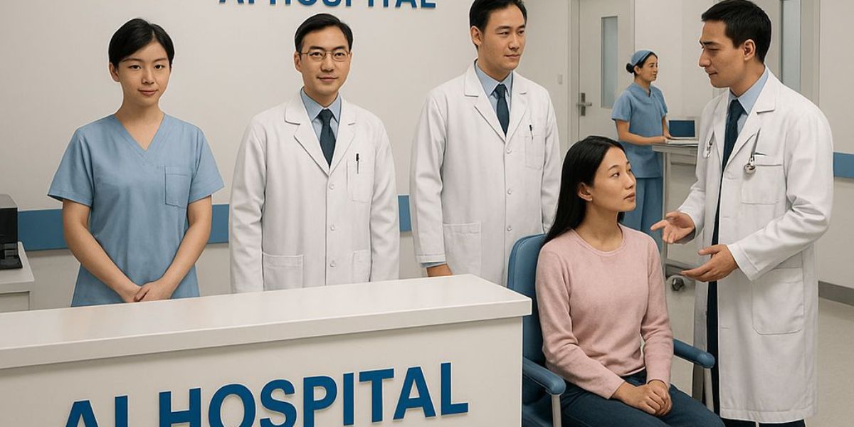 China Launches World's First AI Hospital with 14 Robot Doctors to Treat 3,000 Patients Daily