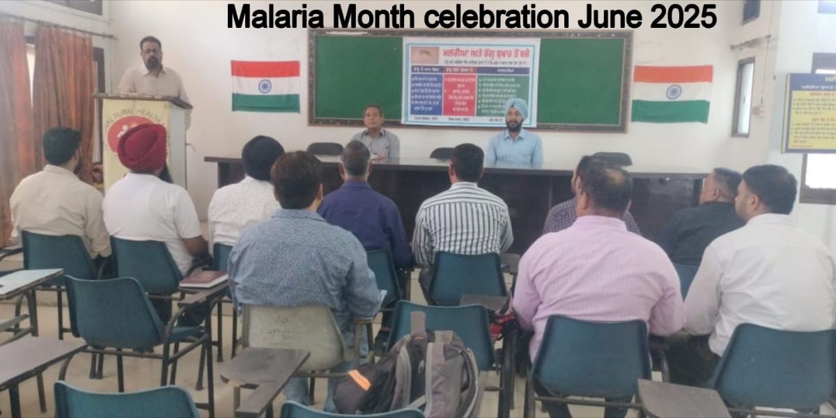 Dr. Richard Ohri (SMO) Addresses Inaugural Meeting of Malaria Month