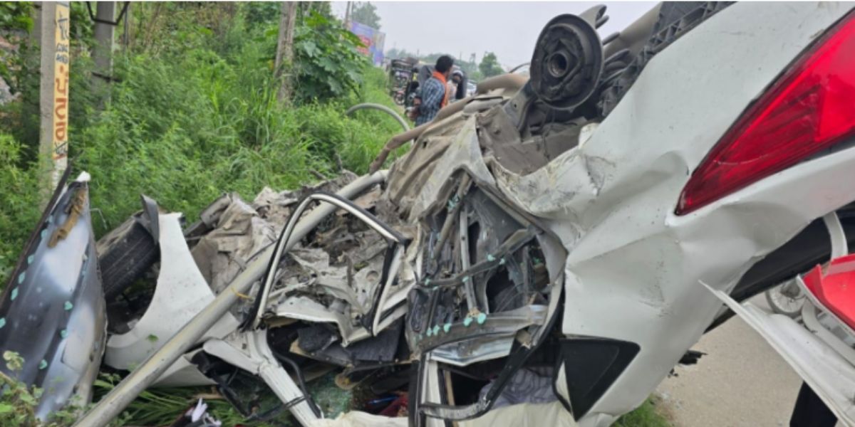 Man Killed in High-Speed Crash on Jalandhar-Pathankot Highway