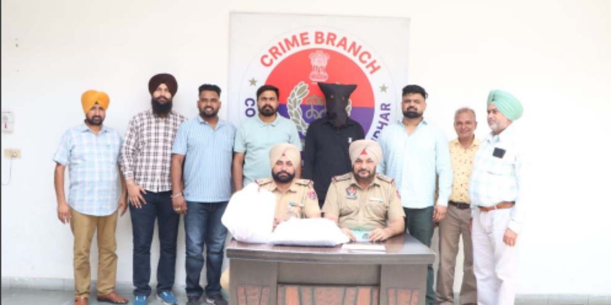 Jalandhar Police Arrest 5 in Major Drug and Weapon Seizure; Heroin, Opium and Pistol Recovered