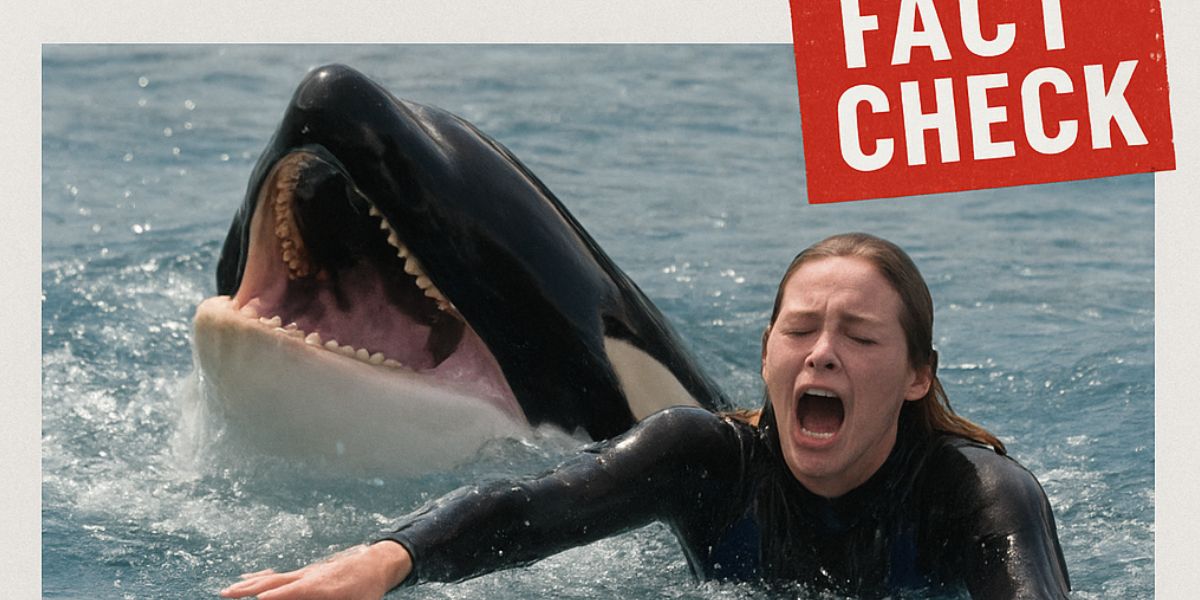 Jessica Radcliffe Dolphin-Orca Viral Video Fact Check â€“ The Truth Behind the Story