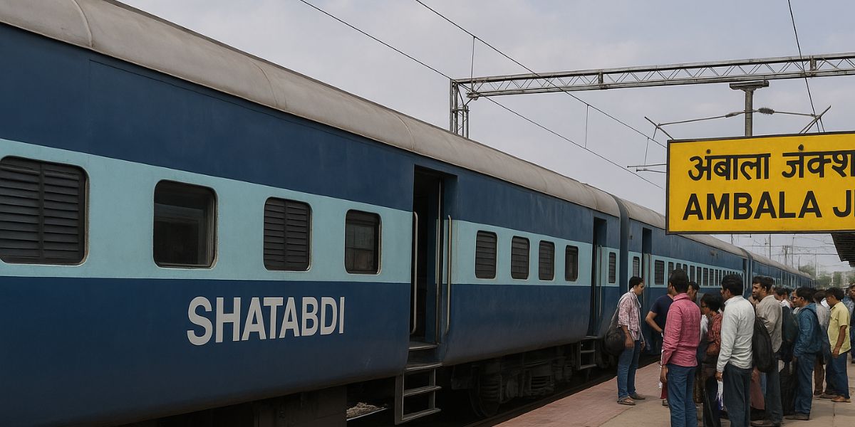 ChatGPT said: Bomb scare in Amritsar-Delhi Shatabdi Express, train halted at Ambala