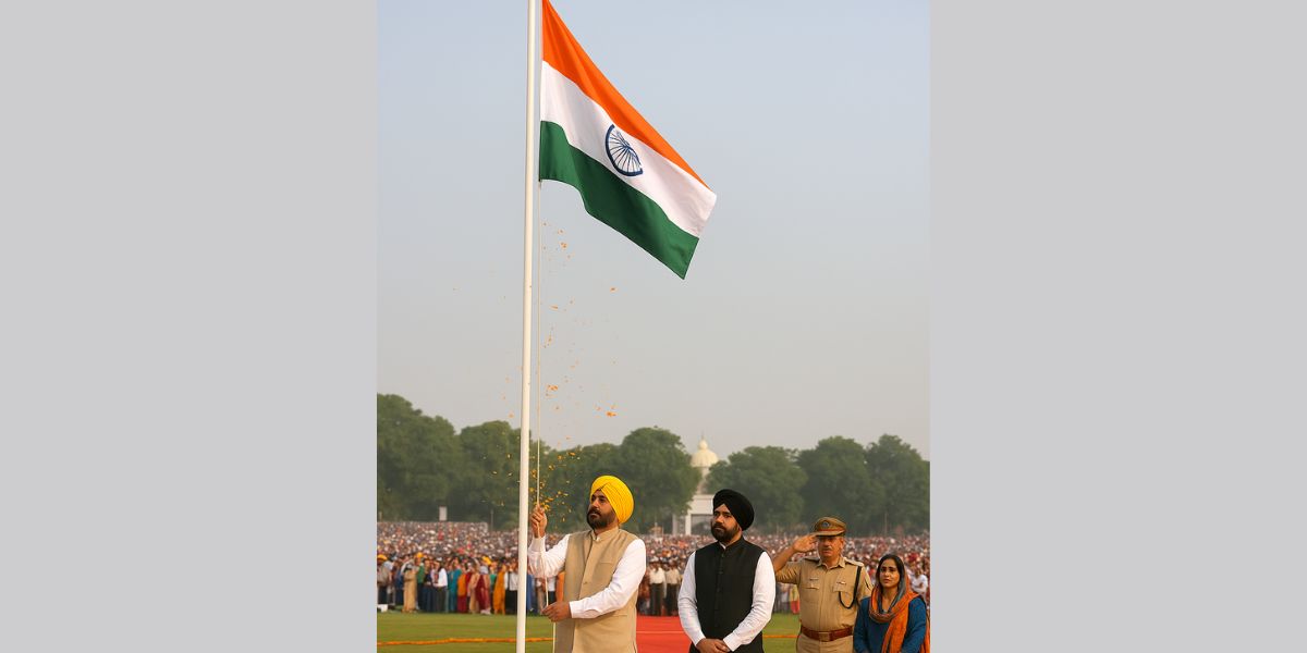 Independence Day 2025: CM Bhagwant Mann hoists flag in Faridkot, Minister Sond in Jalandhar