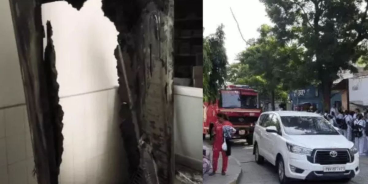 Amritsar Civil Hospital Fire: Staff Save Children and Patients After Blaze in Blood Bank