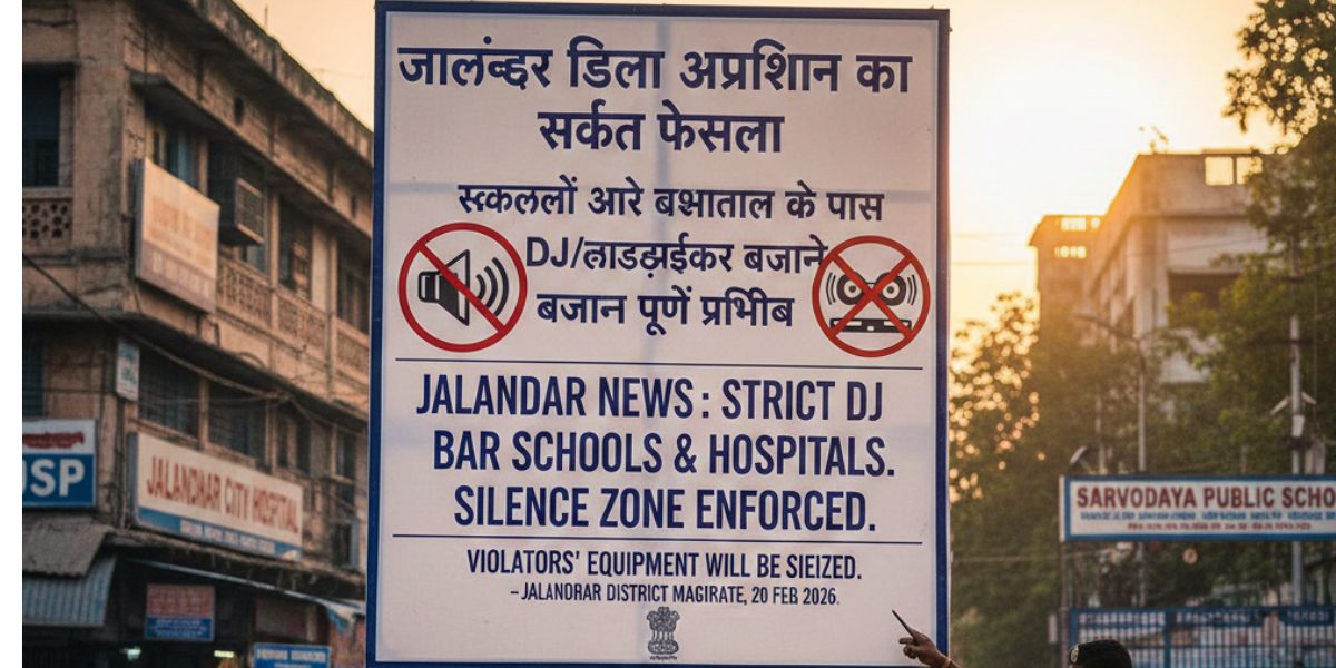 à¤œà¤¾à¤²à¤‚à¤§à¤° à¤ªà¥à¤°à¤¶à¤¾à¤¸à¤¨ à¤•à¤¾ à¤¬à¤¡à¤¼à¤¾ à¤à¤•à¥à¤¶à¤¨: à¤…à¤¬ à¤¸à¥à¤•à¥‚à¤² à¤”à¤° à¤…à¤¸à¥à¤ªà¤¤à¤¾à¤²à¥‹à¤‚ à¤•à¥‡ à¤ªà¤¾à¤¸ DJ à¤¬à¤œà¤¾à¤¯à¤¾ à¤¤à¥‹ à¤–à¥ˆà¤° à¤¨à¤¹à¥€à¤‚, à¤¸à¥€à¤§à¤¾ à¤¸à¤¾à¤®à¤¾à¤¨ à¤¹à¥‹à¤—à¤¾ à¤œà¤¬à¥à¤¤!
