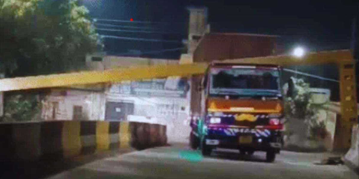 Jalandhar: Truck Hits Chandan Nagar Underbridge, Girder Damaged; Major Accident