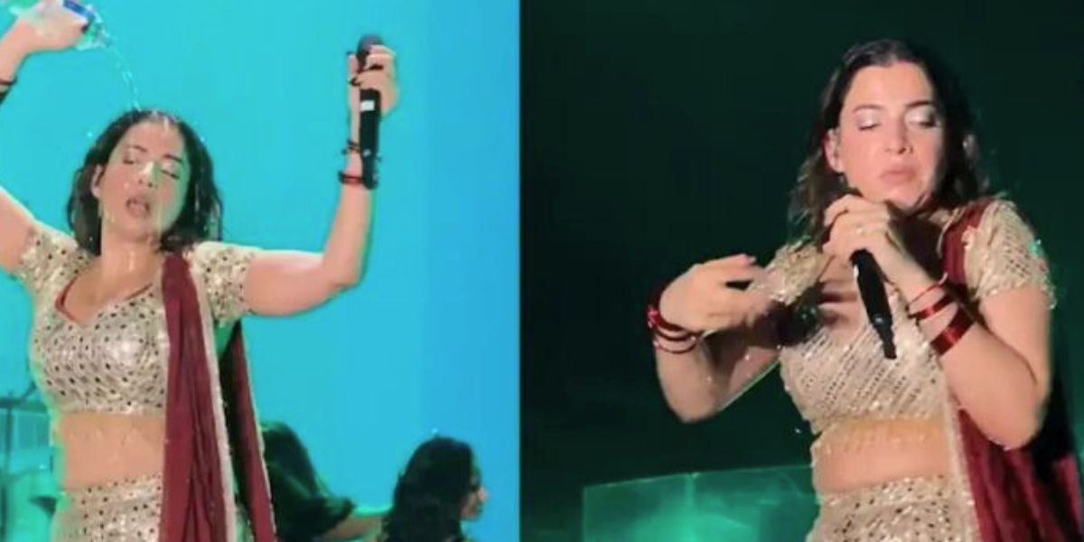 Jasmine Sandlas à¤•à¥‡ â€˜à¤µà¥‰à¤Ÿà¤° à¤¸à¥à¤Ÿà¤‚à¤Ÿâ€™ à¤ªà¤° à¤µà¤¿à¤µà¤¾à¤¦: à¤²à¤¾à¤‡à¤µ à¤¶à¥‹ à¤®à¥‡à¤‚ à¤²à¤¿à¤ª-à¤¸à¤¿à¤‚à¤•à¤¿à¤‚à¤— à¤•à¥‹ à¤²à¥‡à¤•à¤° à¤‰à¤ à¥‡ à¤¸à¤µà¤¾à¤²